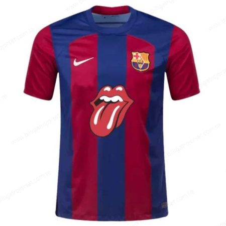 Barcelona Hemmatröjor Rolling Stones 23/24 – Herrar Fotbollströjor