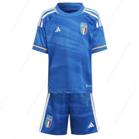 Italien Hemmatröjor Barn Fotbollströjor 2023