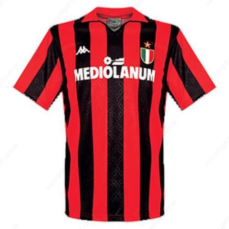 Retro AC Milan Hemmatröjor 1989 – Herrar Fotbollströjor