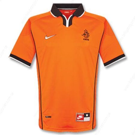 Retro Nederländerna Hemmatröjor 1998 – Herrar Fotbollströjor